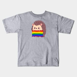 Hedgehog LGBTQ+ Pride Kids T-Shirt